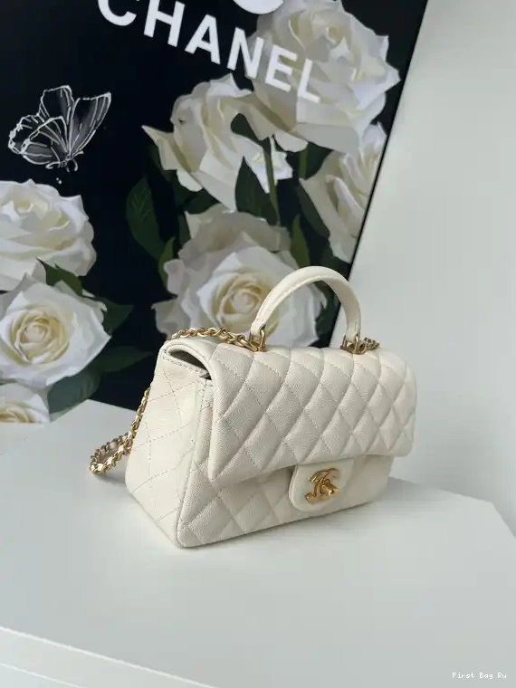 First Bag Ru FLAP TOP BAG HANDLE-20*12*6cm CHANEL WITH 0505